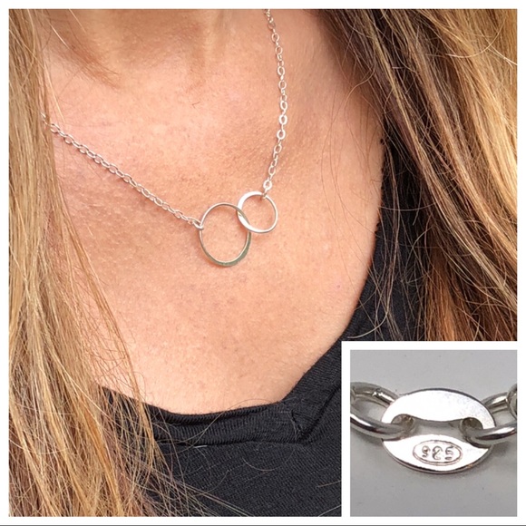 “Mother & Child” Sentimental Necklace 925 Silver - Picture 3 of 8